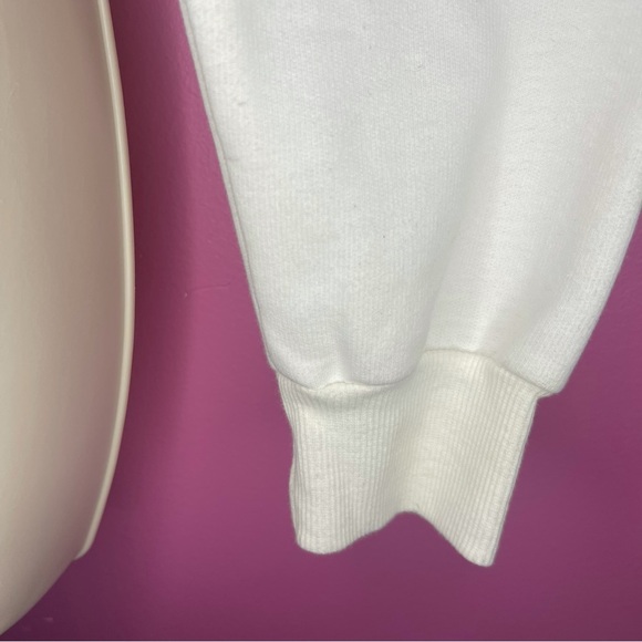 Barbie Cropped Hoodie - White - Size Small - Picture 7 of 13